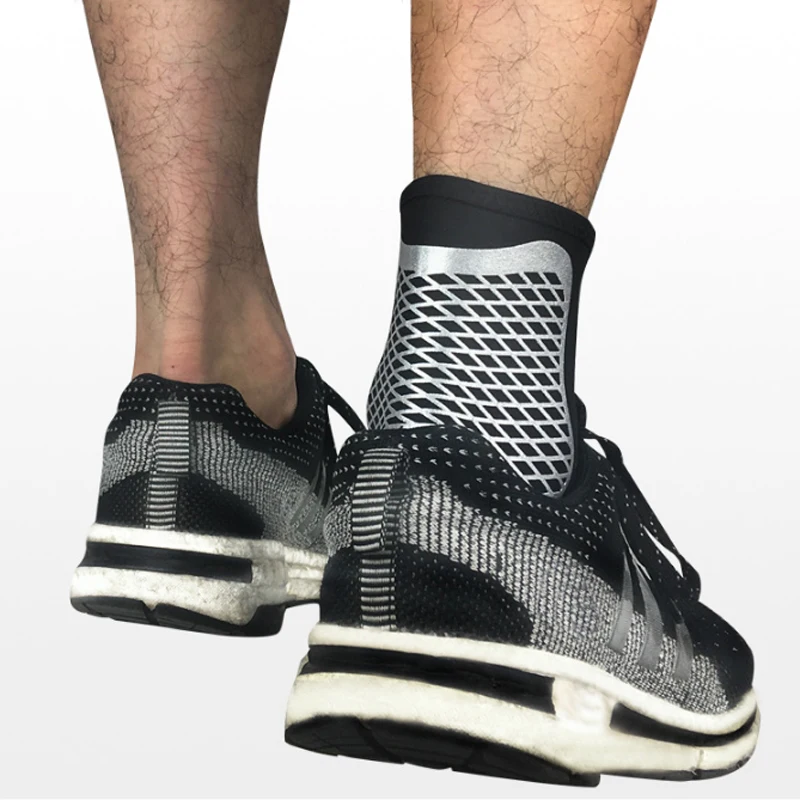 1PCS Ankle Support Brace Elastic Protector Foot Bandage Running Sport Fitness Guard Band Anti Sprain Protector|compression ankle support|ankle