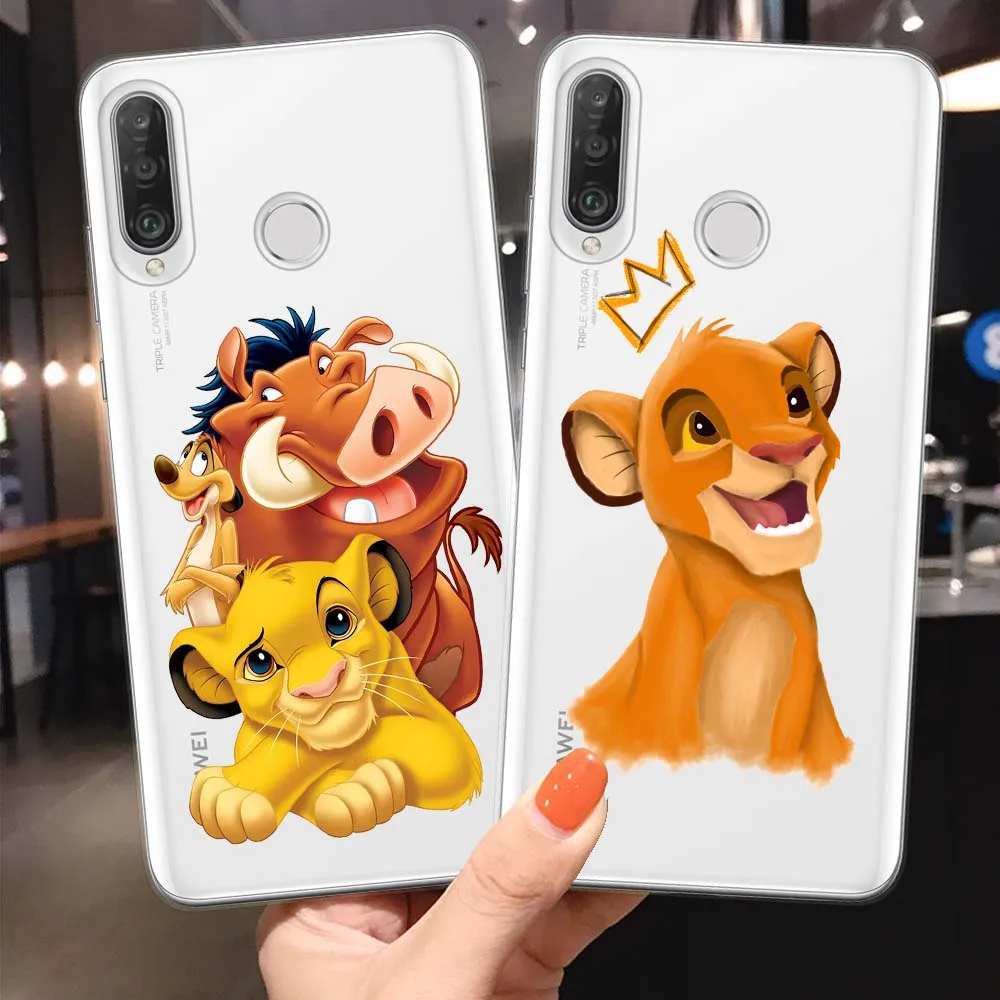 

Lion King Pumba Hakuna Matata Soft TPU Coque For Huawei P10 P20 P30 Lite Pro silicone cover For Fundas Huawei Mate 20 Lite Cases