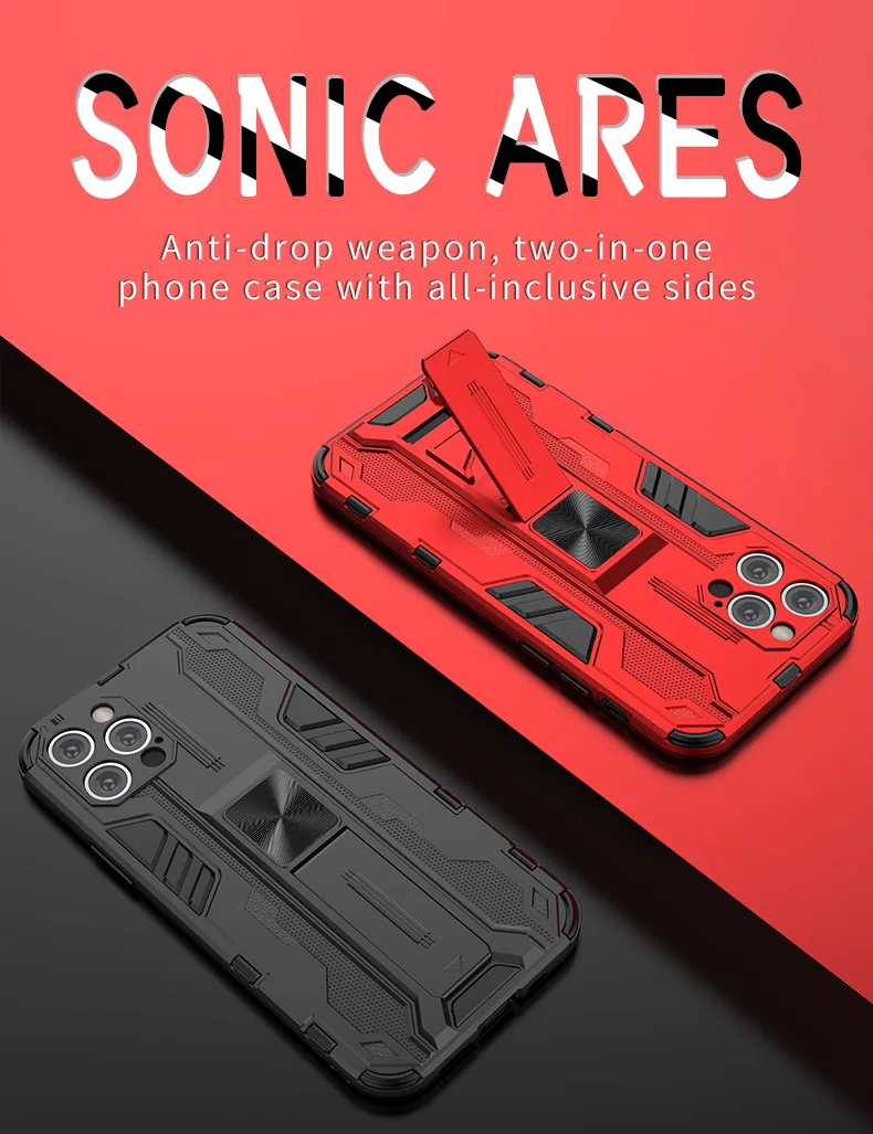 Armor Metal Magnetic Phone Case For Oppo Reno Find F19 X3 5Z 5G K9 4G Lite 5F 6 Pro Plus 5  Invisible Bracket Protector PC Cover