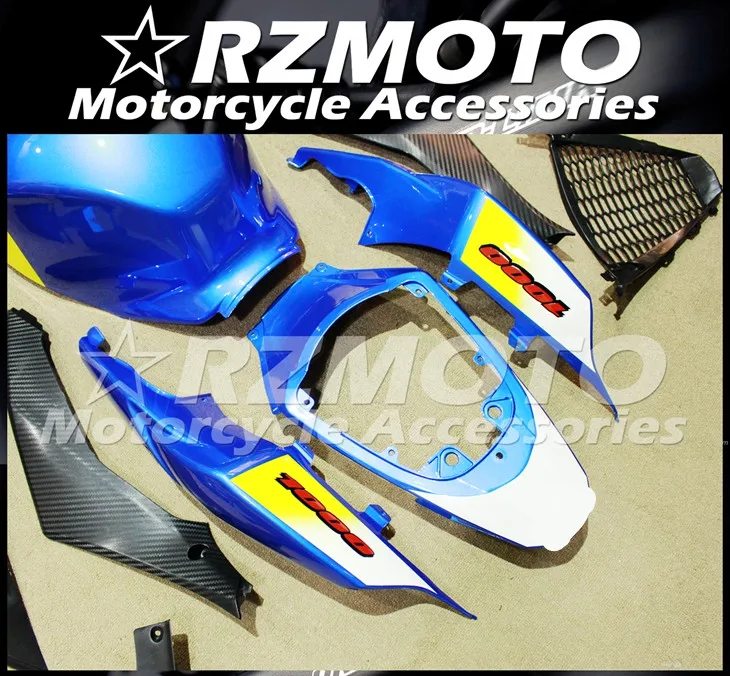 ABS мотоцикл обтекатель комплект для SUZUKI GSXR1000 K7 2007-2008 год кузов литьевая форма Магазин № 1096