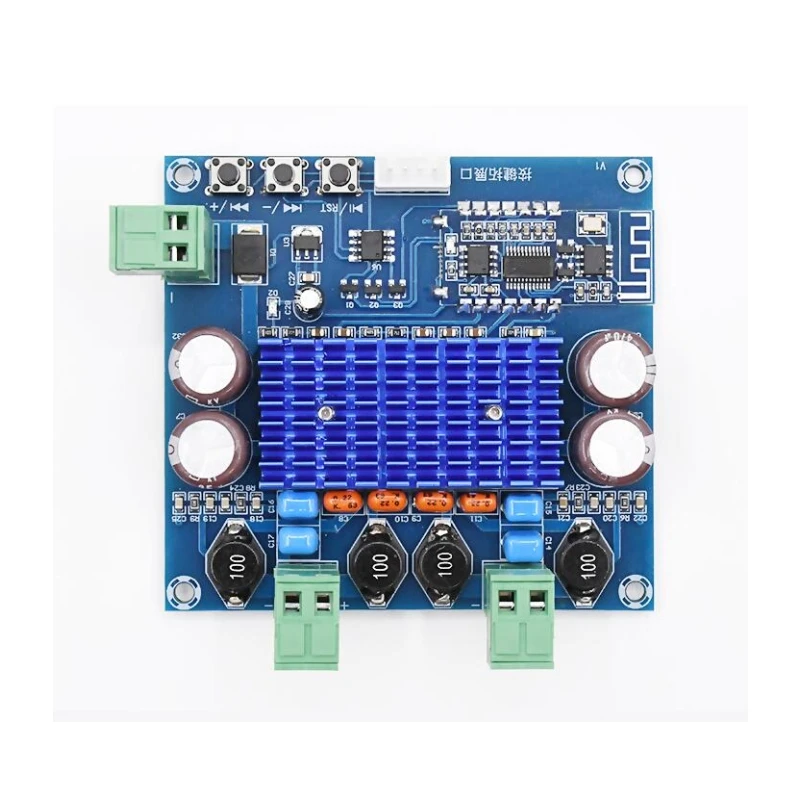 XH A308 Bluetooth 5 0 50 Вт + TPA3116 плата цифрового усилителя мощности стерео аудио TPA3116D2 AMP