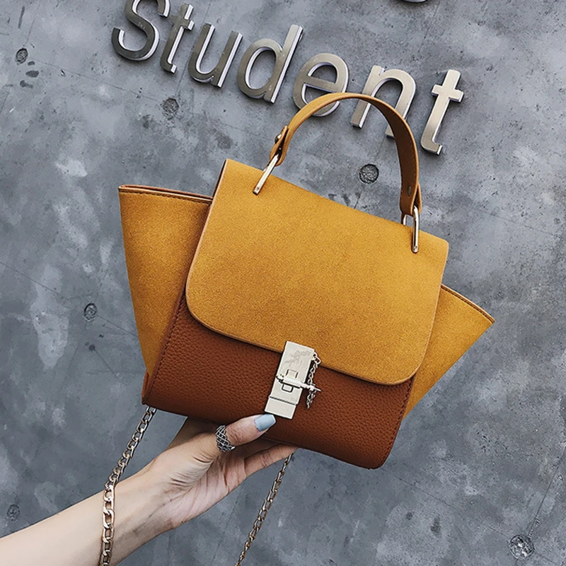 

Fashion Female Bag Trapeze New Quality Matte PU Leather Women's Designer Handbag Ladies Large Shoulder Messenger Bags