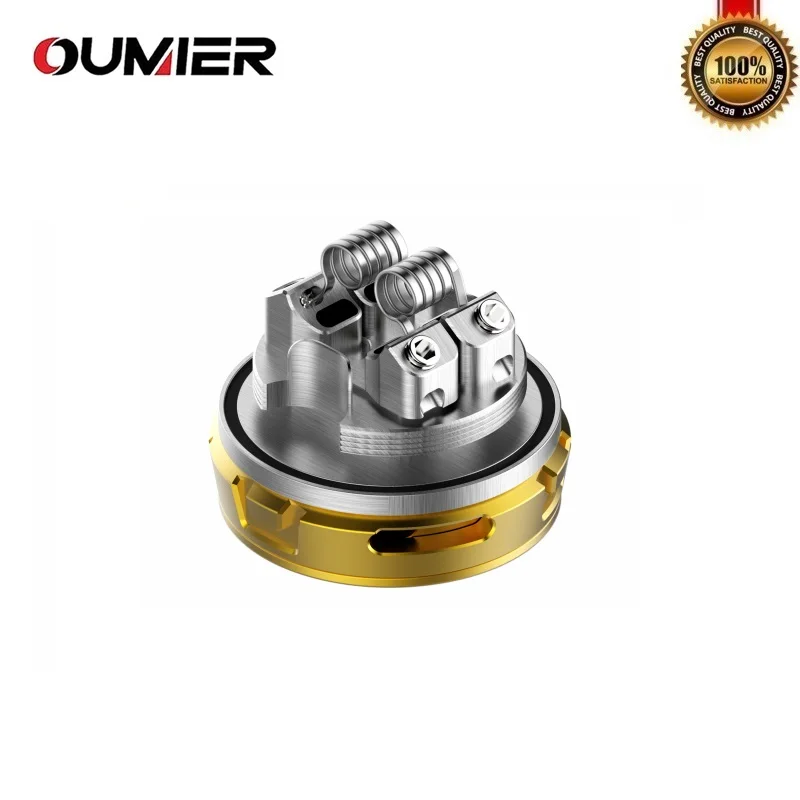Оригинальный Oumier оптом 28 мм RTA двойной бак катушки 6 5 мл электронная сигарета