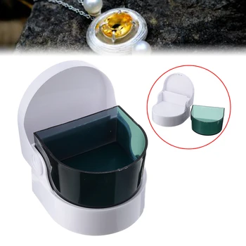 

1PC Mini Ultrasonic Ultra Sonic Cleaner Bath Cordless For Jewellery Ring Dentures Cleaning