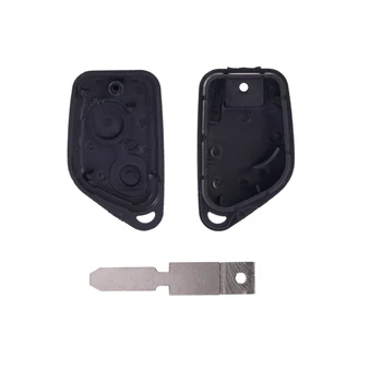 Keyforkess2 pulsanti per Peugeot portachiavi per Citroen Picasso Saxo Xsara Berlingo Elysee telecomando per auto chiave Shell Cover Fob lama non tagliata - YIQIXIN 2 pulsanti per Peugeot portachiavi per Citroen Picasso Saxo Xsara Berlingo Elysee telecomando per