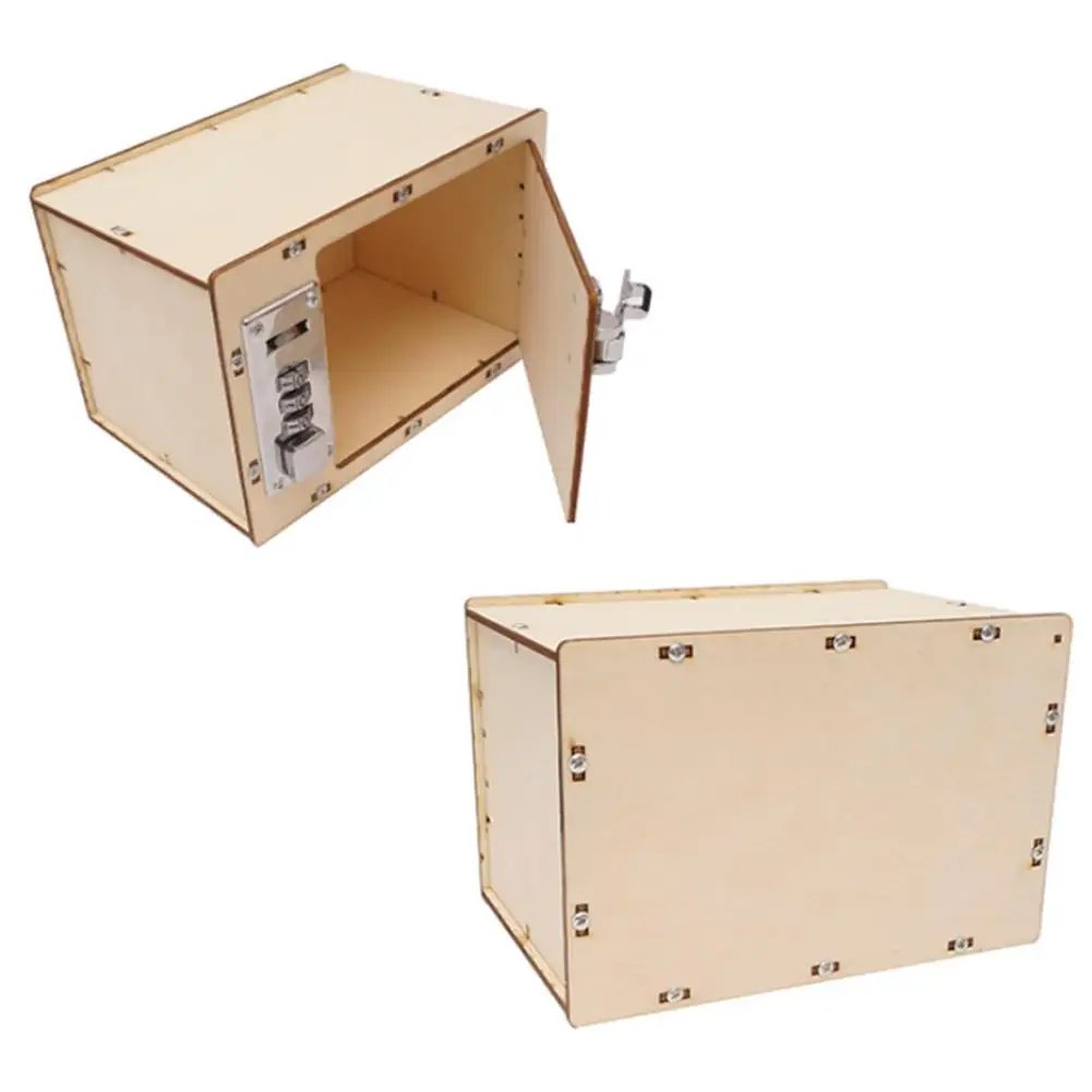 remarkable  DIY Mechanical Password Box Building Model Science Experiment Kit Education Toy New