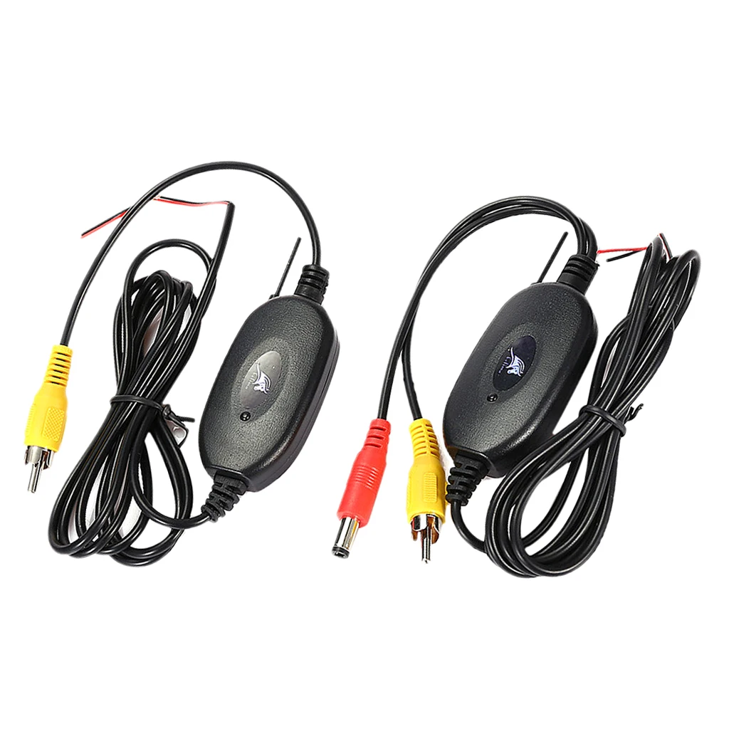 Wireless 2.4Ghz RCA Video Transmitter &Receiver Kit For Car Reversing Camera
