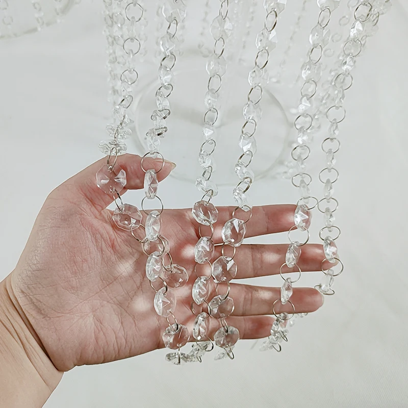 Wedding Crystal Tower Birthday Party Decoration Acrylic Cake Stand 3-9pcs/set suit