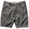 2021 Summer New Casual Shorts Men's Fashion Pure Cotton Washed Old Elastic Twill Fabric Business Knee Length Straight Pants 5