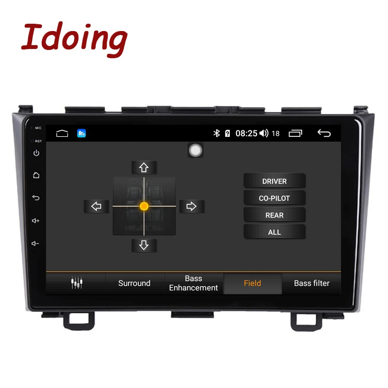 Idoing 9 &quot2.5D QLDE автомобильный Радио мультимедийный плеер для Honda CRV CR V 3 RE 2006 2012