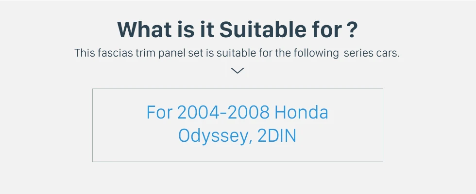 Harfey Автомагнитола 2Din рамка 9 дюймов установка для Honda Odyssey 2004 2005 2006 2007 2008 аудио тире отделка панель комплект