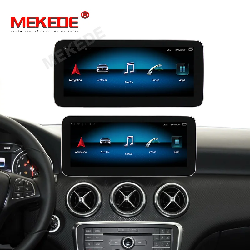 Ips экран Android9.0 автомобильный gps-навигация, dvd-плеер для Mercede Benz A класс W176/S176- NTG 5,0 с 4G LTE 4G+ 64G wifi
