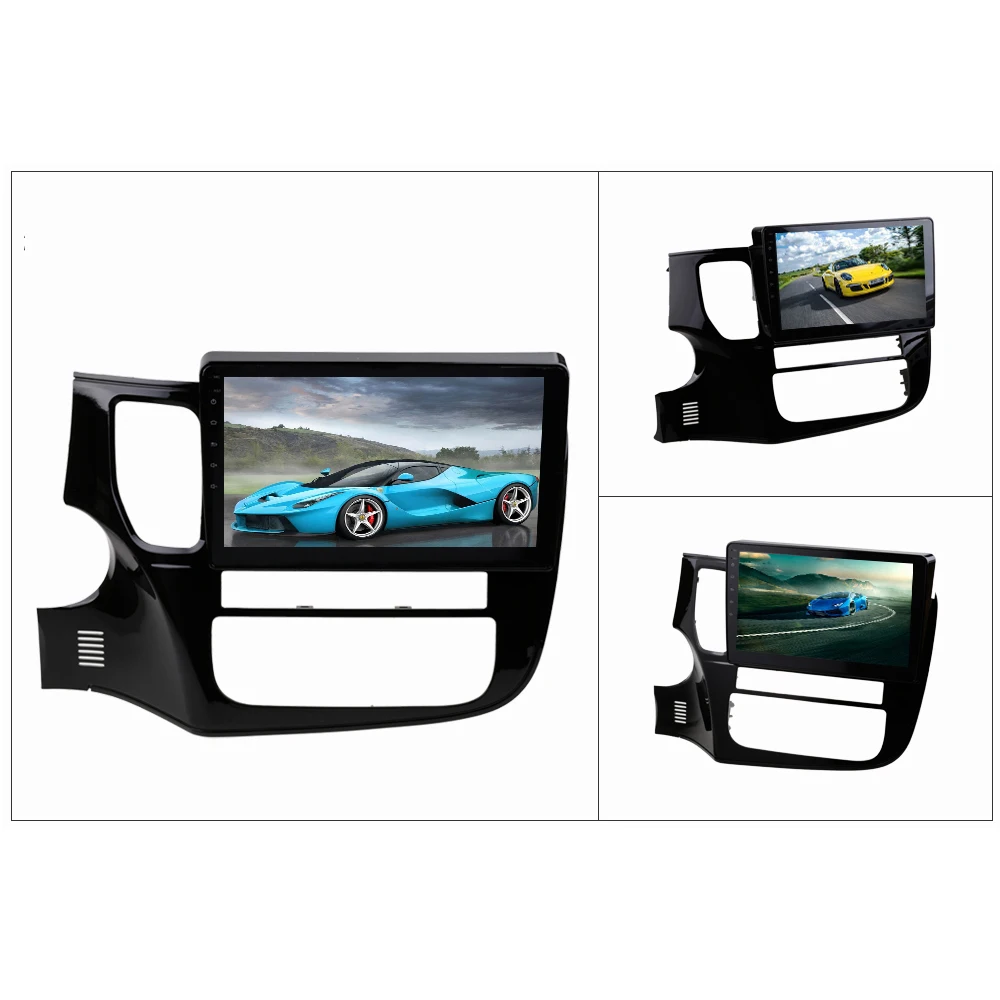 Best SINOSMART 4/8 core CPU, 2G RAM Android 8.1 Car GPS Navigation for Mitsubishi Outlander/Peugeot 4007/Citroen C-Crosser 2