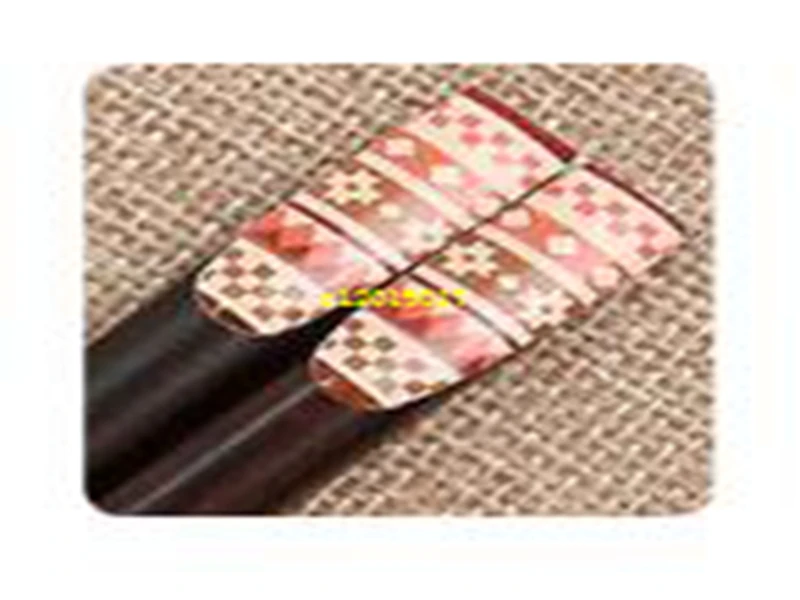 Японский стиль, натуральные деревянные палочки для еды, вишневый цветок, домашний ресторан, детские палочки для суши, лучший подарок для детей - Цвет: 3