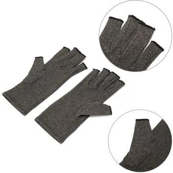 

1Pc compression therapy High Quality Anti Arthritis Copper Fingerless gloves improves'circulation