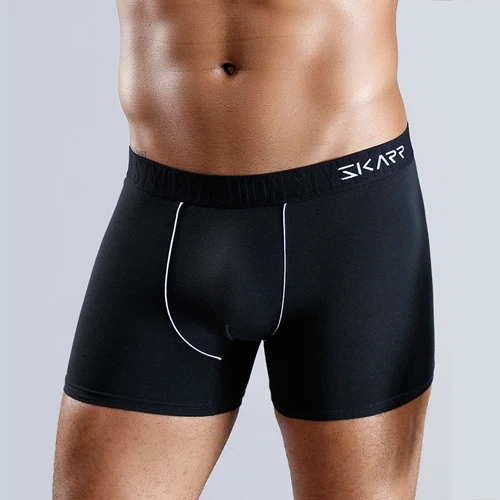 B9 Black SKARR, мужское нижнее белье, боксеры, хлопок, мужское нижнее белье, мужские боксеры, шорты, нижнее белье, боксеры, шорты, сексуальные трусы, трусы для геев, нижнее белье - Цвет: B9 Black