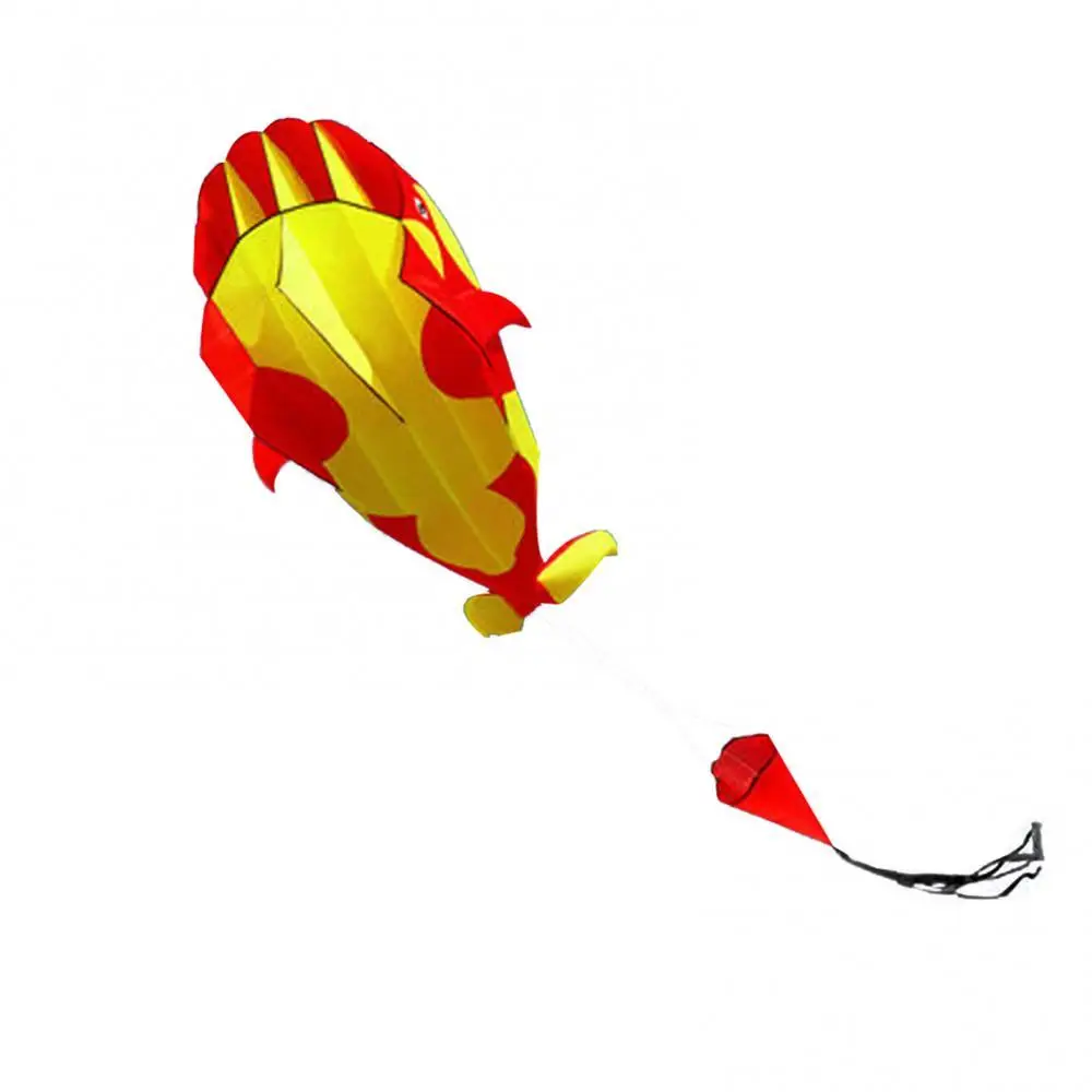 Cheap 3D Kite Huge Frameless Soft Parafoil Giant Whale Flying Kite