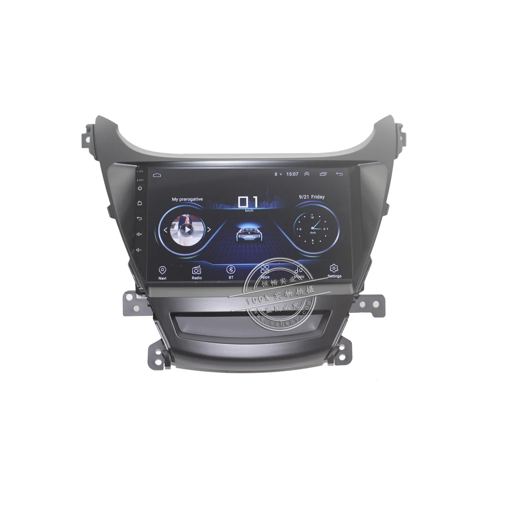 Повесить XIAN 9 &quotчетырехъядерный Android 8 1 автомобильный радиоприемник для Hyundai Elantra