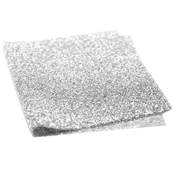 

Nails Art & Tools DIY Nail Art Salon Practice Cushion Background Cloth Rhinestone Table Mat - Silver