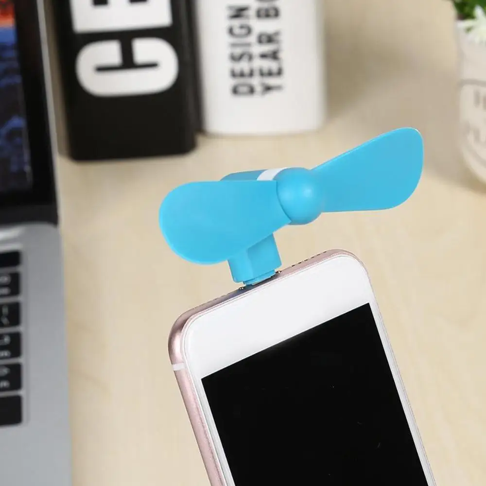 USB Мобильный маленький вентилятор с питанием охлаждающий мини для путешествий ПК