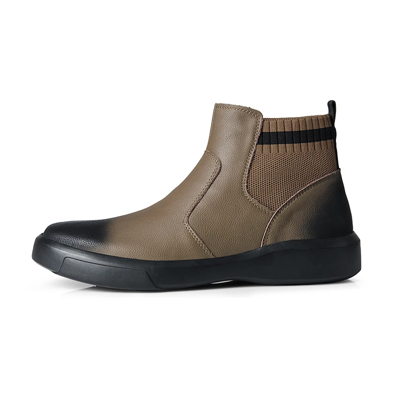 

Fall/winter new men's boots genuine leather Martin boots men's loafers Chelsea high-top boots