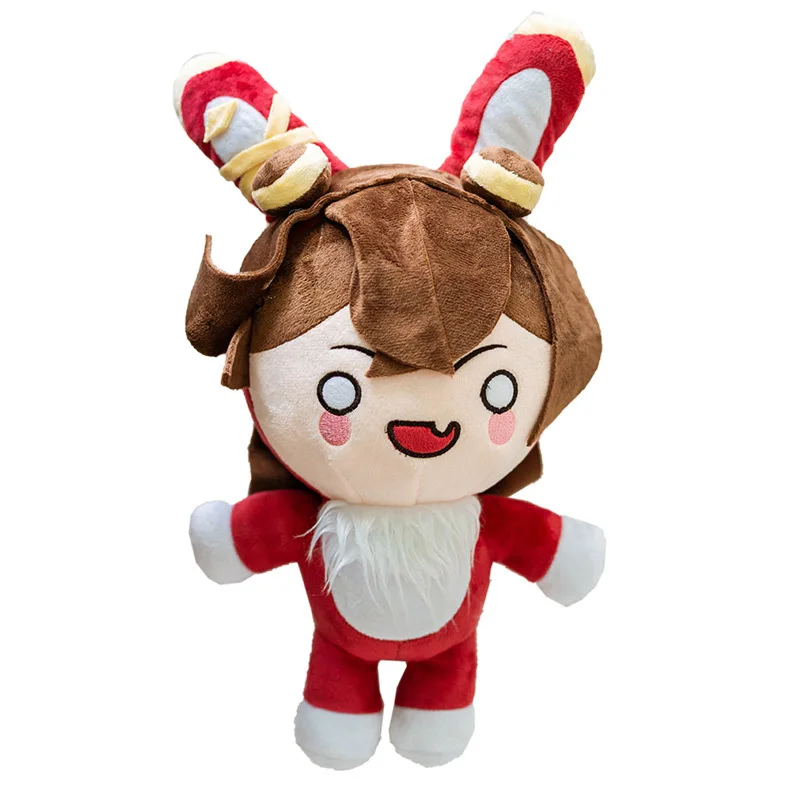 

Game Cosplay Props Amber Rabbit Plush Doll Cute Baron Bunny Stuffed Toy 40cm Cartoon Throw Pillow Xmas Gift