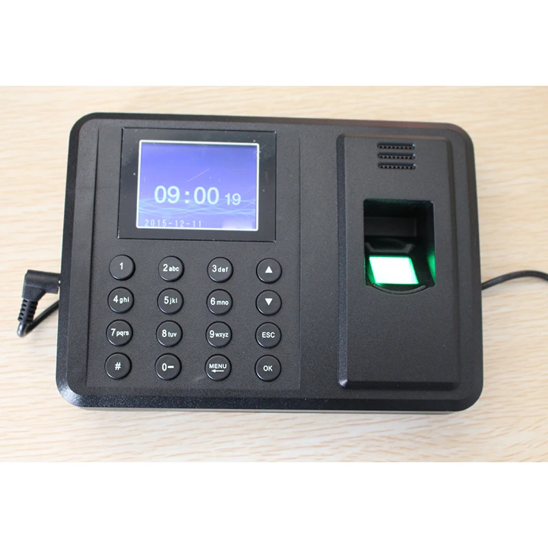 USB Password Biometric Fingerprint Time Office Attendance Clock Recorder Employee Electronic Access Control Machine