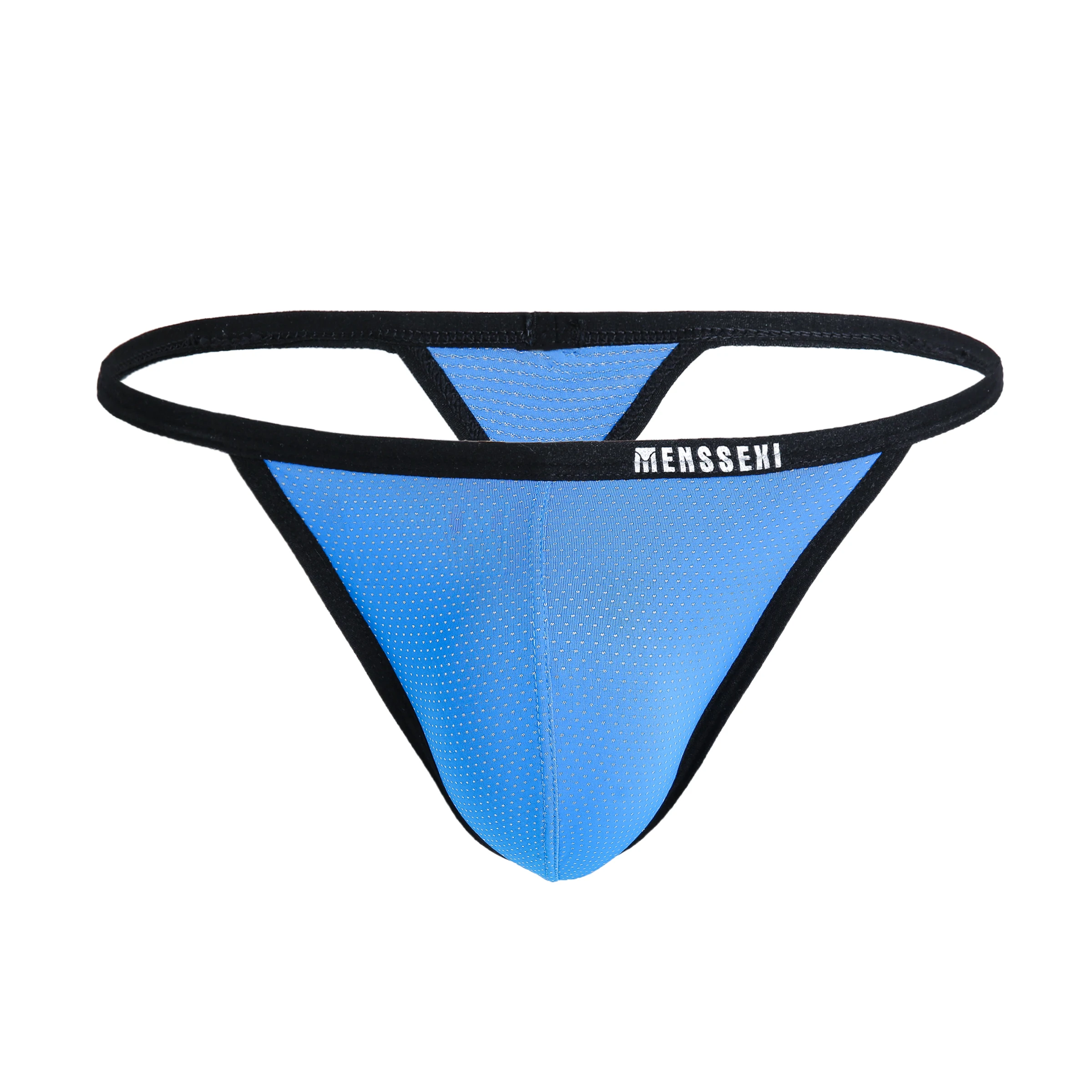 Pure Color Mens Thong Seamless Transparent Underwear T-back Soft Panties Pure Male T-Back 8 Colors