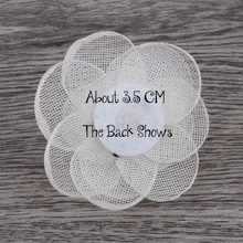 Стиль многослойная запеченная ткань цветок Марля Tipburn корсаж Детские аксессуары для волос аксессуары для девочек доступ к одежде