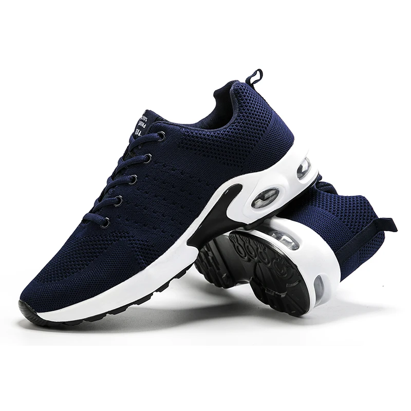 Zapatos de correr para hombre, zapatillas deportivas transpirables y ligeras para exteriores, para entrenamiento atlético, 2019 4