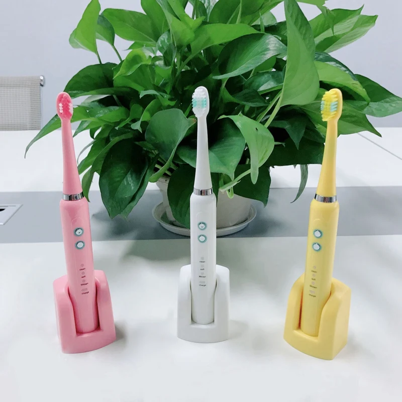 Electric Toothbrush Powerful Cleaning Toothbrush with Smart Timer Whitening Toothbrushes Electric Toothbrush Powerful Cleaning Toothbrush with Smart Timer Whitening Toothbrushes