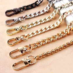 Long 120cm/100cm Metal Purse Chain Strap Handle Handle Replacement For Handbag Shoulder Bag 4 Color