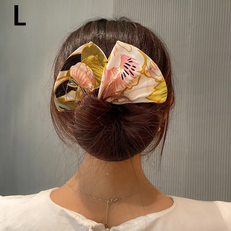 New Fashion Headband Braider Print Lazy Printing Twist Clip Bow Hair Curling Artifact Ball Women Lovely Elegant Hair Accessories hair barrettes for adults Hair Accessories