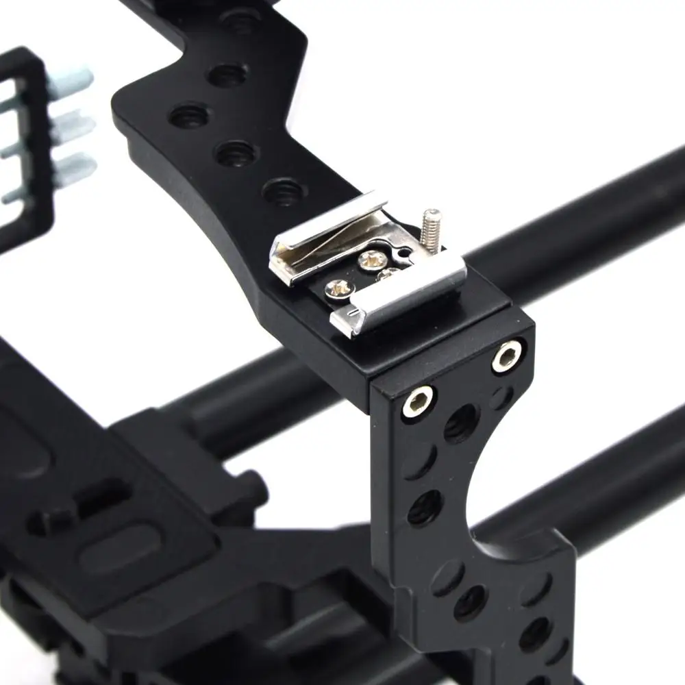 Для камеры Veledge VD-07 Rod Rig DSLR комплект для видеокамеры Стабилизатор для камеры sony Gh4 A7S A7 A7R A7Rii A7Sii клетка для камеры R29