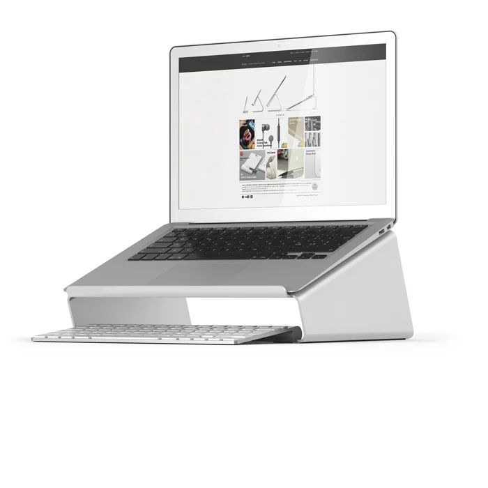 

Suitable for Apple MacBook Laptop Stand Aluminium Alloy Cooler Pad Extra High Anti-Neck Storage
