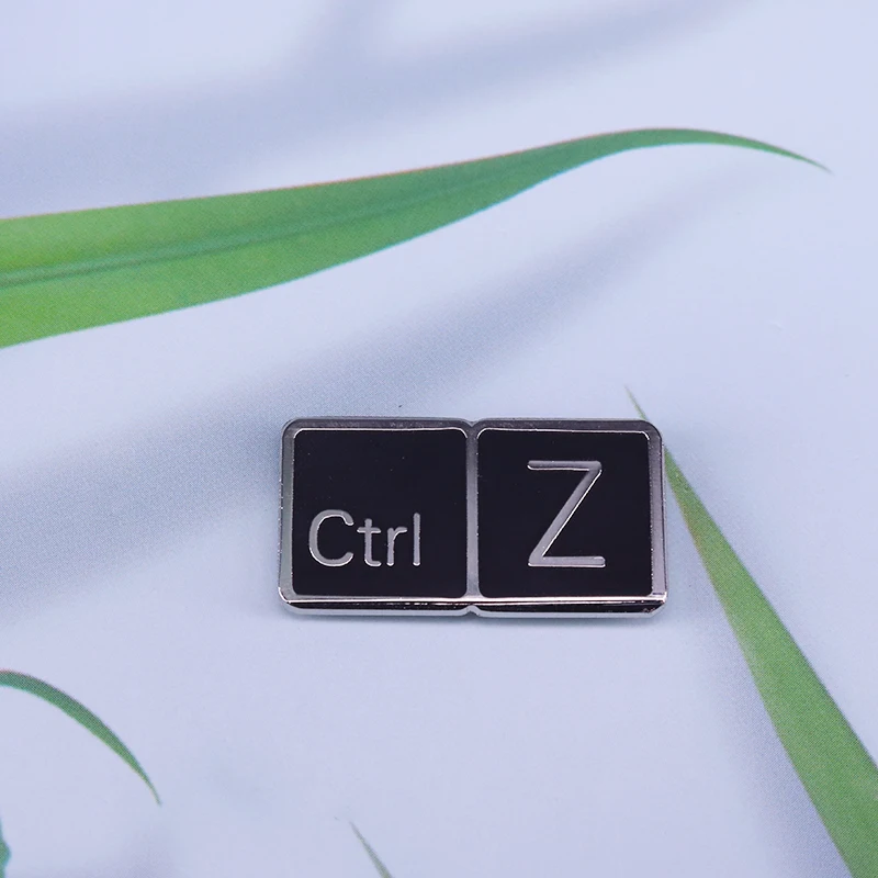

I Wish Ctrl Z Worked in Real Life enamel pin computer keyboard pin