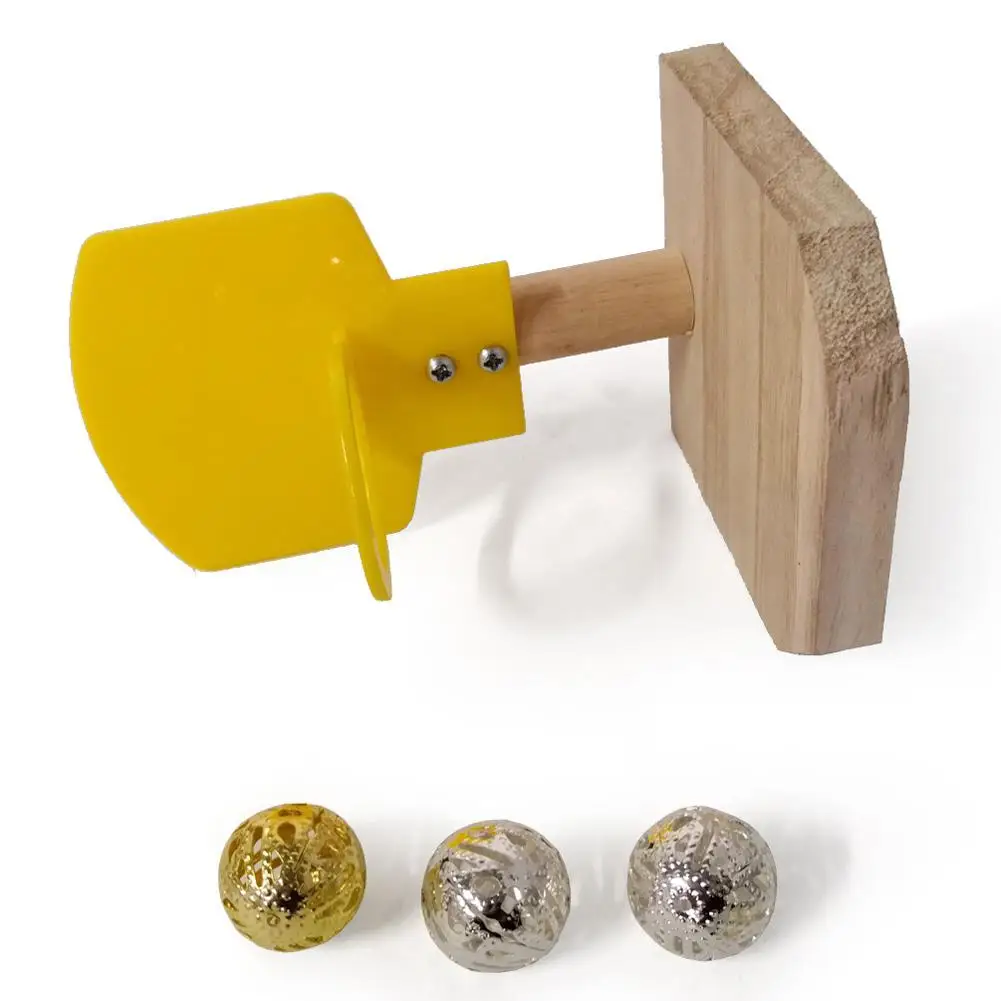 Parrot Puzzle Training Intelligence Development Bird Toy Mini Basket Shooting Basketball Stand With Ball Bird Toys Parrot Toy