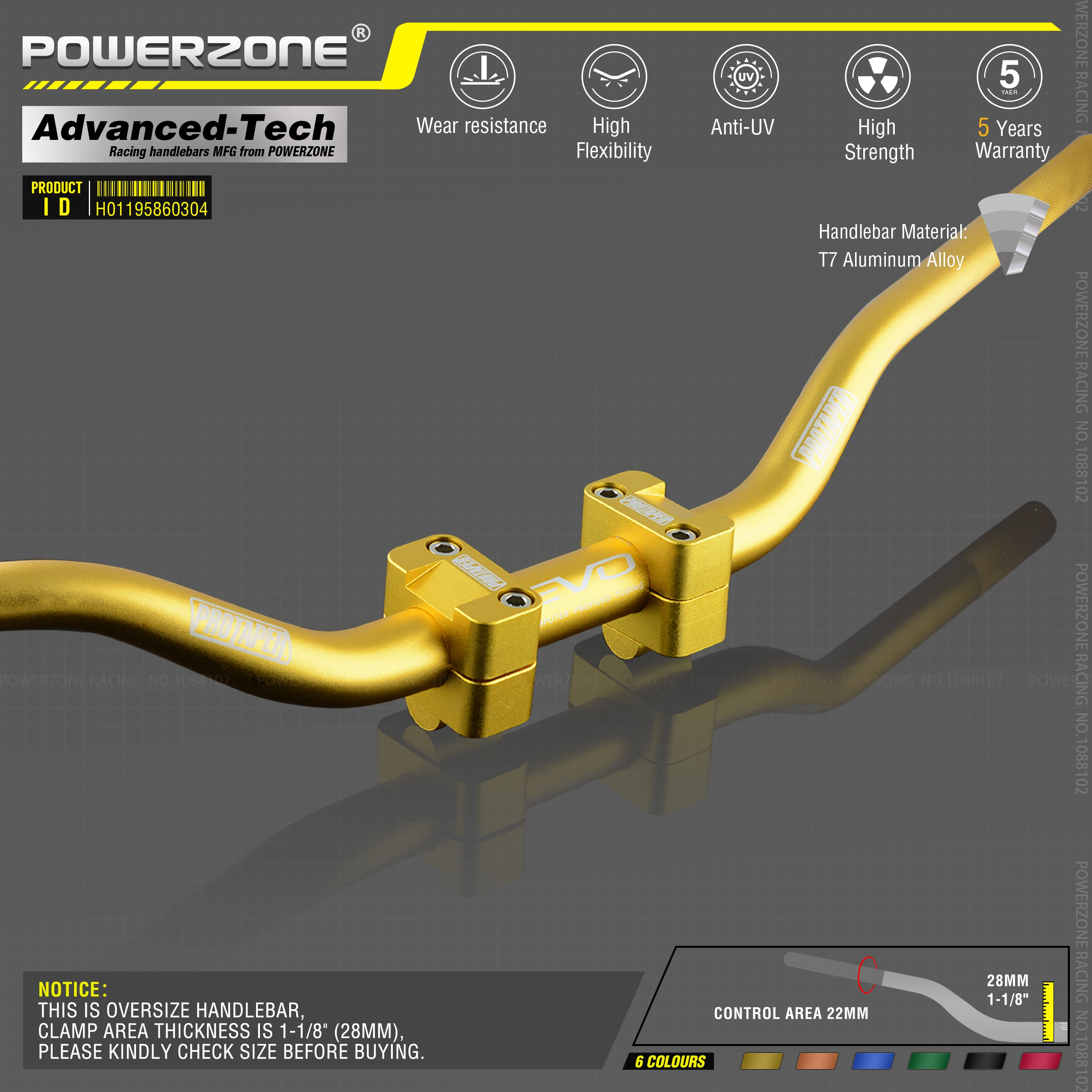 Руль для Pro Taper Pack Bar 1 1/8 &quot классическая дверная ручка ручки Pit Racing Dirt Bike Motorcycle