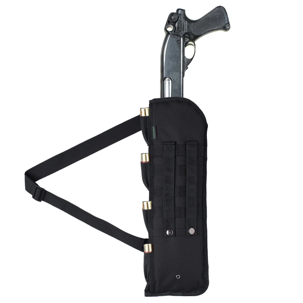 

Tactical Shotgun Scabbard Pouch with Shoulder Strap Airsoft Combat Hunting Shot Gun Bag Holster Backpack