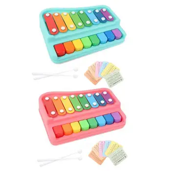 

Musical Hand Knocking Piano Instrument Children Kids Early Educational Toys Gifts Clear Texture Strong Durable Bright Color