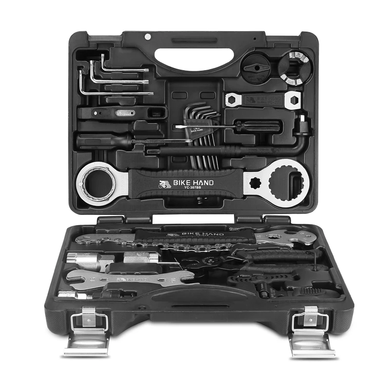 

BIKE HAND 18 in 1 Bicycle Repair Tools Kit Multi Tire Chain Repair Tools Spoke Wrench Hex Screwdriver mountain bike tools set