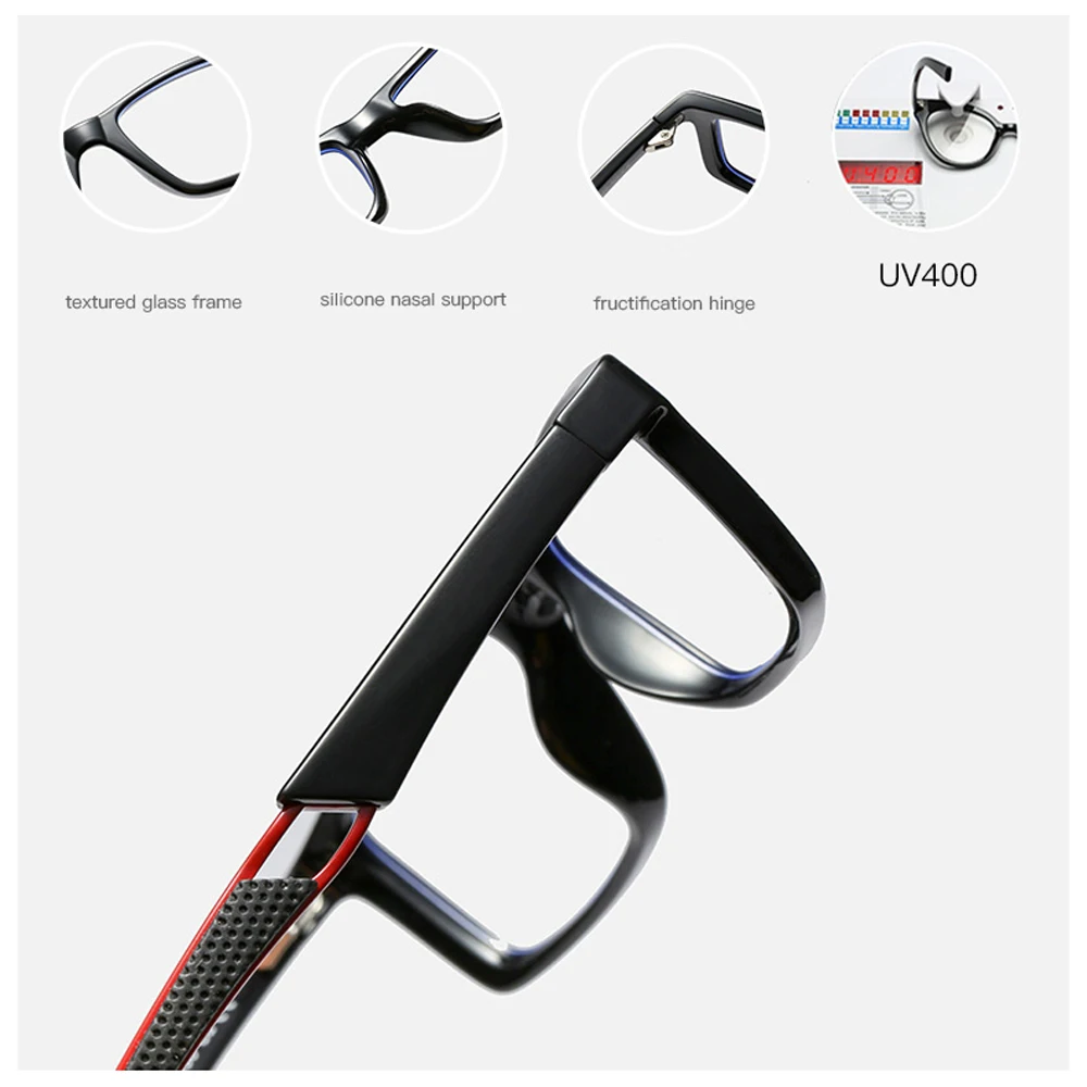Kachawoo мужские антибликовые очки для компьютерных игр черные коричневые синие очки Оптическая Прямоугольная оправа tr90 мужские очки