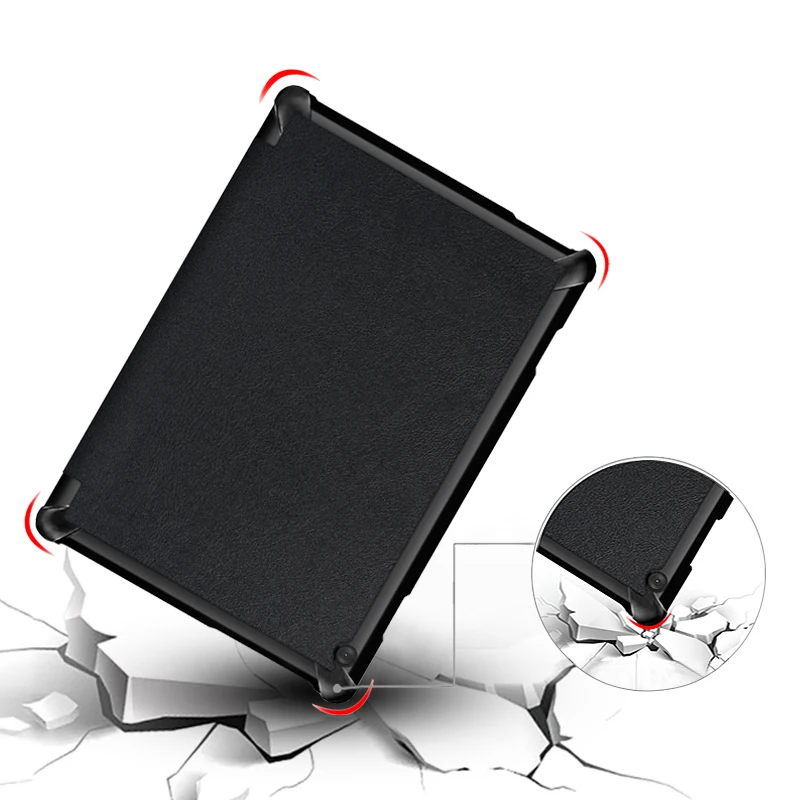 Чехол для lenovo Tab M10, чехол TB-605F TB-605L, TB-505F, планшет, кожа, смарт, 10,1 дюймов, тонкая подставка, Shll, кожа, магнитный складной чехол