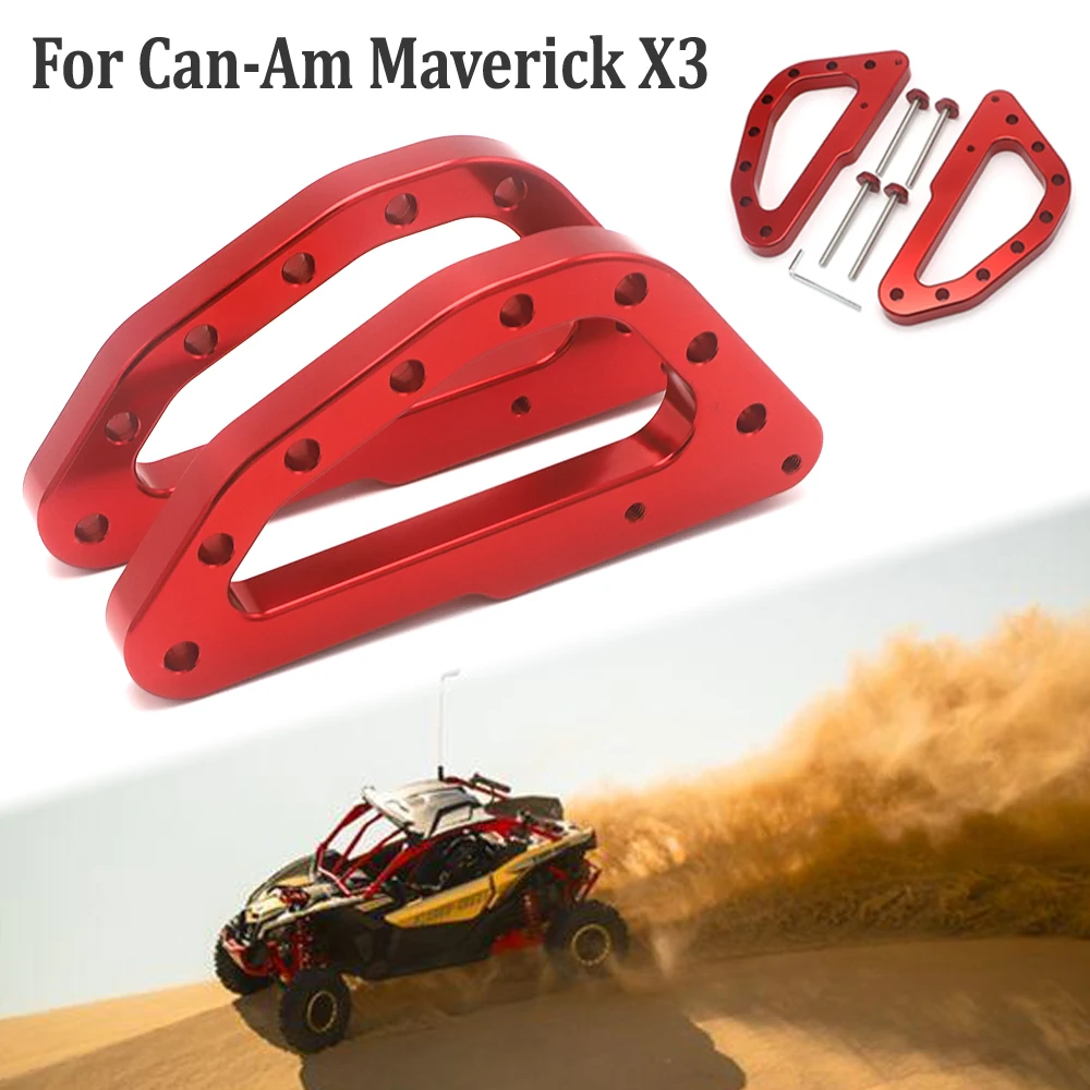 Per Can-Am Maverick X3 Xds Xrs Ess Xrc Turbo Rr X3 2017-2021 2020 2019 2018 Maniglie Di Sostegno Per Roll Bar In Alluminio Billet Resistente