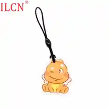 S50 1K 13,56 Mhz UID водонепроницаемый перезаписываемый брелок для ключей сменная NFC карта для мультфильма безделушка брелок для ключей жетон Быстрая