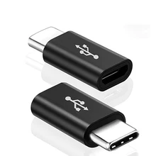 Адаптер Micro USB-Type C адаптер для samsung Galaxy A90 A80 A70 A60 A50 A40 A30 A20 конвертер адаптер