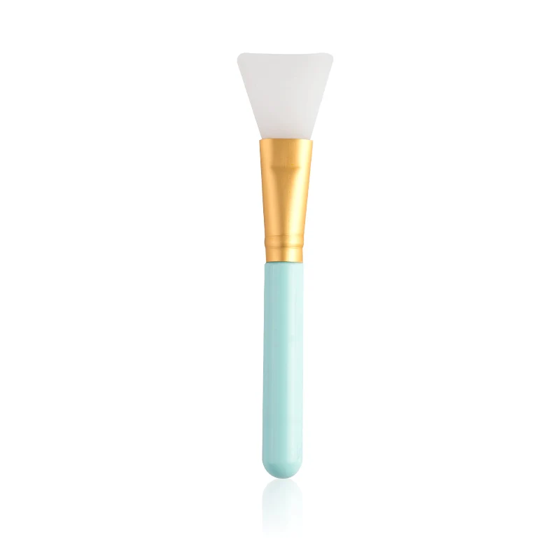 White-Blue Силиконовая маска для лица, профессиональная кисть для лица, грязь, сделай сам, крем, смешивающий аппликатор, твердая красота, макияж, основа, средство для ухода за кожей - Цвет: White-Blue