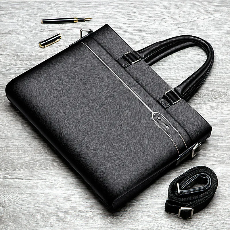 Высокое качество, мужские сумки из натуральной кожи, деловые сумки для ноутбука, мужские кожаные сумки для ноутбука, сумки для Macbook Air 13, чехол mate