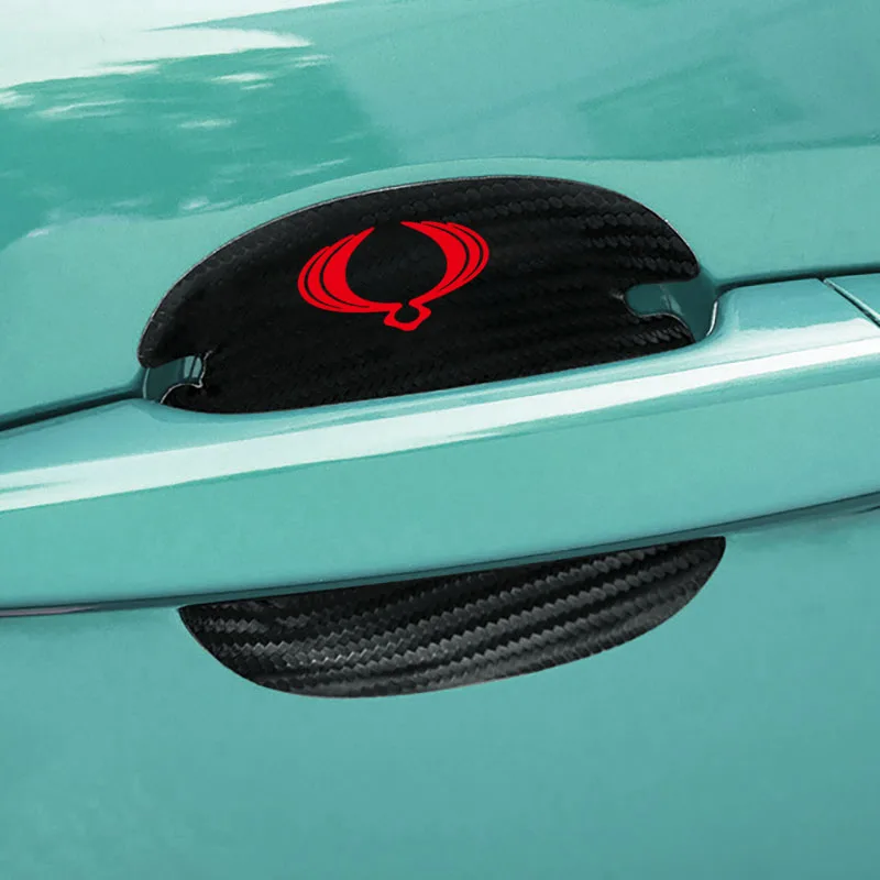 4pcs Car Door Handle Sticker Carbon Fiber Badge Protection Film For Renault Megane 2 3 Duster Logan Clio Laguna 2 Captur Goods 4pcs Car Door Handle Sticker Carbon Fiber Badge Protection Film For Renault Megane 2 3 Duster Logan Clio Laguna 2 Captur Goods