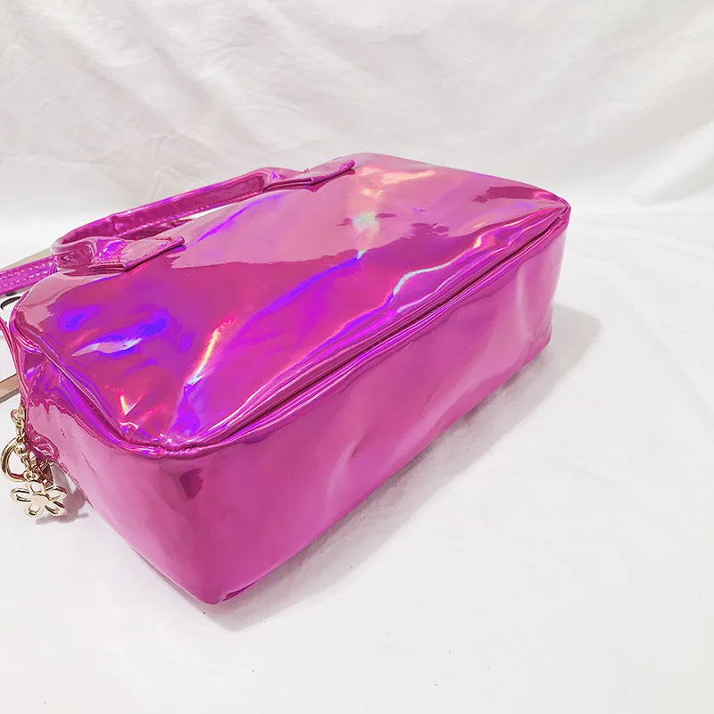 

2019 New Style Bright Stars Transparent Jelly Pillow Laser (Large Small) Shoulder WOMEN'S Bag